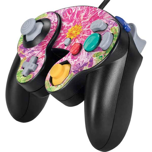 Ginseng Flower Nintendo GameCube Controller Skin