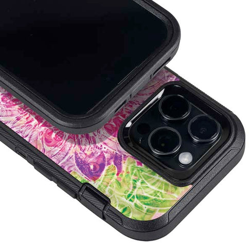 Ginseng Flower Otterbox Defender iPhone Skin