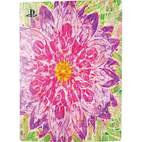 Ginseng Flower PS5 Digital Edition Console Skin
