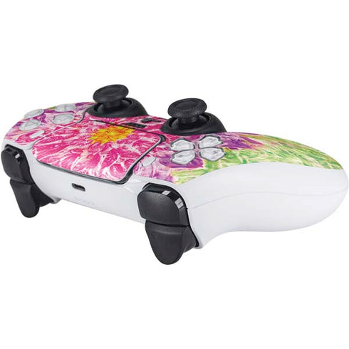 Ginseng Flower PS5 Controller Skin