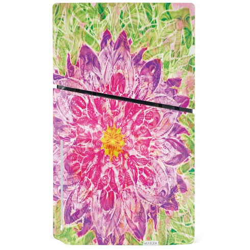 Ginseng Flower PS5 Slim Disk Console Skin
