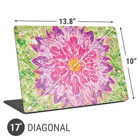 Ginseng Flower Universal Laptop 17in (13.8 x 10in) Skin