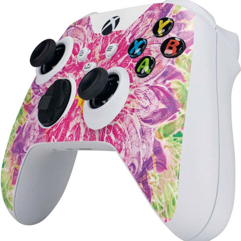 Ginseng Flower Xbox Series S Controller Skin