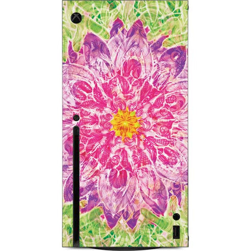 Ginseng Flower Xbox Series X Console Skin