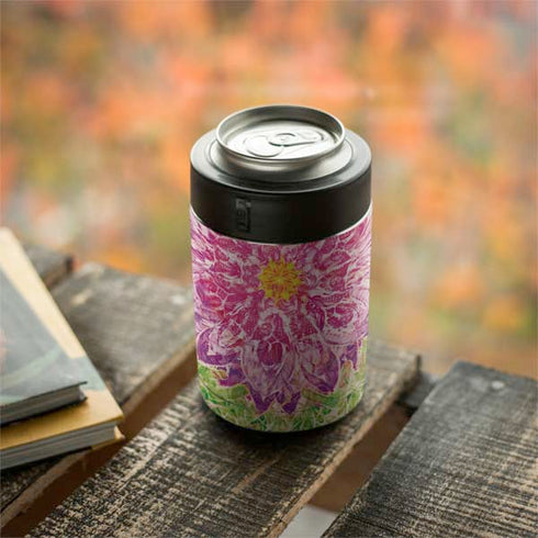 Ginseng Flower Yeti Colster Can Insulator Skin