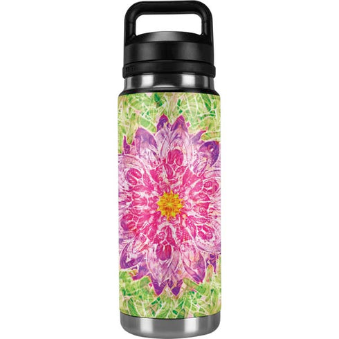 Ginseng Flower YETI Rambler 26oz Bottle Skin