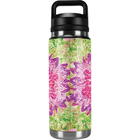 Ginseng Flower YETI Rambler 26oz Bottle Skin