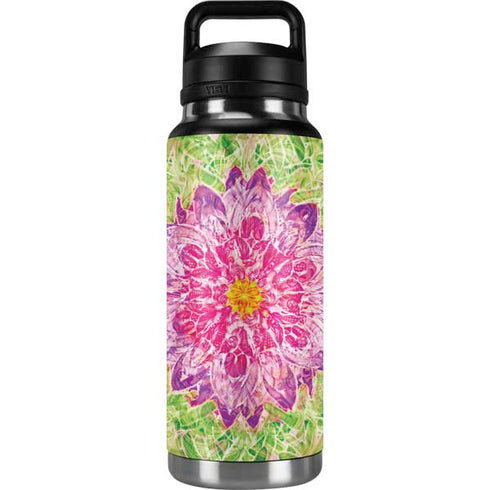 Ginseng Flower YETI Rambler 36oz Bottle Skin