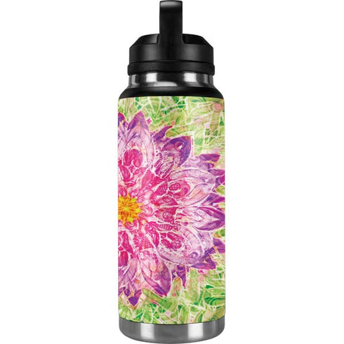 Ginseng Flower YETI Rambler 36oz Bottle Skin