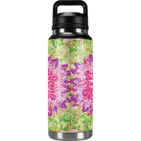 Ginseng Flower YETI Rambler 36oz Bottle Skin