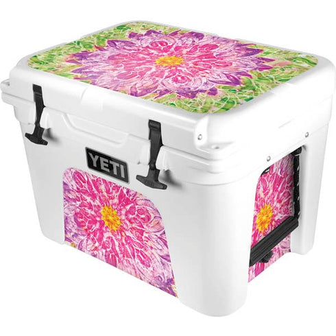 Ginseng Flower YETI Tundra 35 Hard Cooler Skin