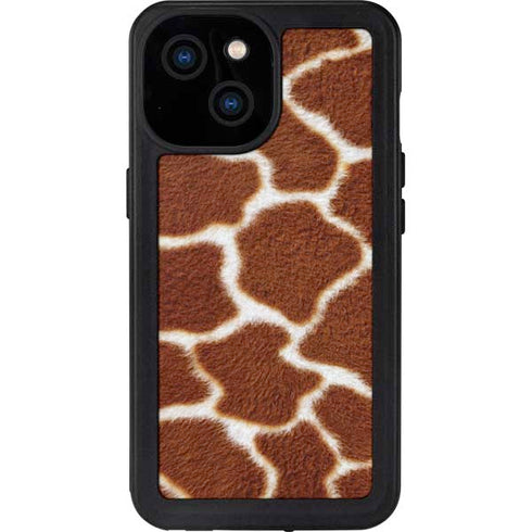 Giraffe iPhone 15 Waterproof Case