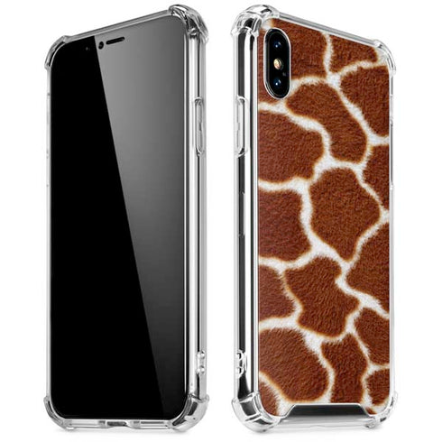 Giraffe iPhone XS Max Clear Case