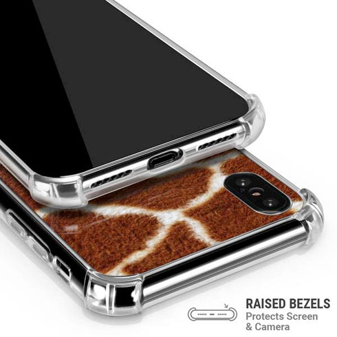 Giraffe iPhone XS Max Clear Case