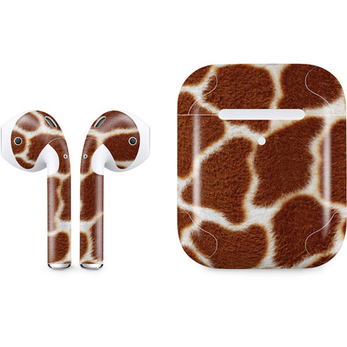 Giraffe Animal Print Apple AirPods 2 Skin