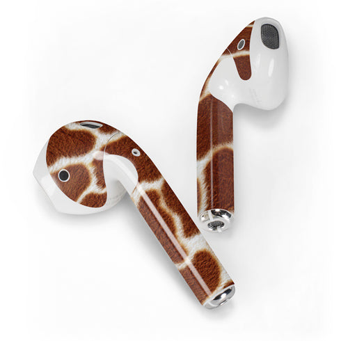 Giraffe Animal Print Apple AirPods 2 Skin