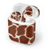 Giraffe Animal Print Apple AirPods 2 Skin