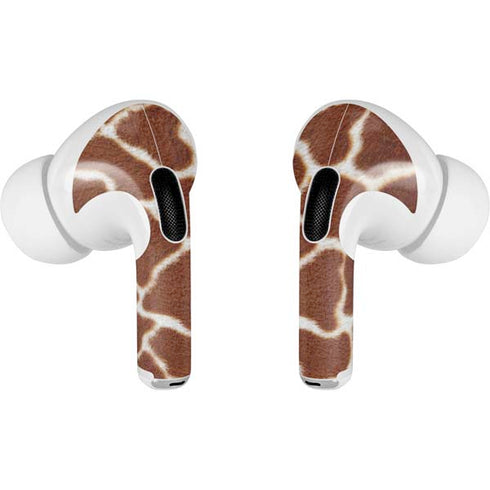 Giraffe Animal Print Apple AirPods Pro Skin