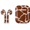 Giraffe Animal Print Apple AirPods Skin