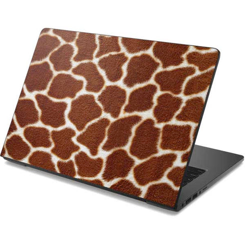 Giraffe Animal Print Dell Chromebook Skin