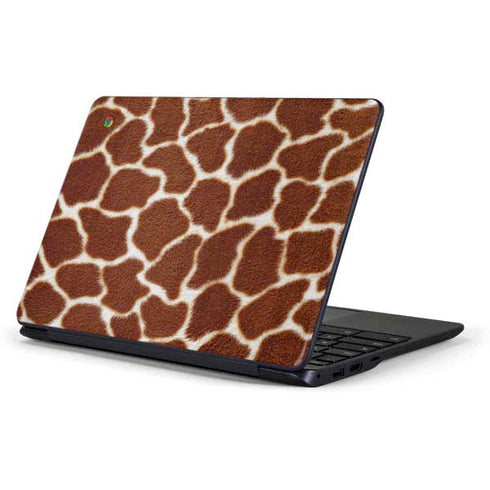 Giraffe Animal Print Samsung Chromebook Skin
