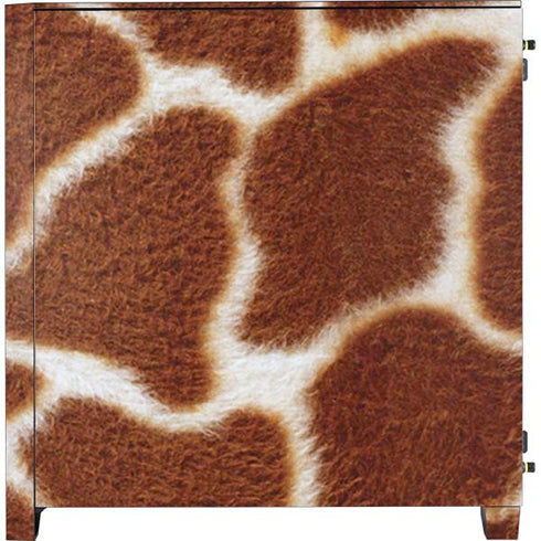 Giraffe Animal Print Corsair 4000D Tempered Glass Mid-Tower ATX Case Skin