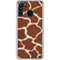 Giraffe Animal Print Galaxy A21 Clear Case