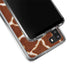 Giraffe Animal Print Galaxy A21 Clear Case
