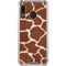Giraffe Animal Print Galaxy A30 Clear Case