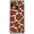 Giraffe Animal Print Galaxy A30 Clear Case