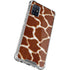 Giraffe Animal Print Galaxy A71 5G Clear Case