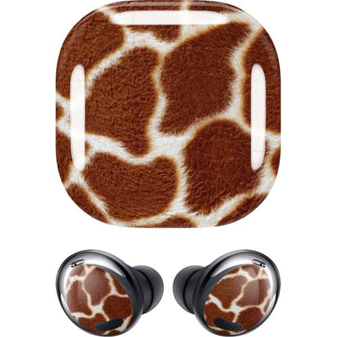 Giraffe Animal Print Galaxy Buds Pro Skin