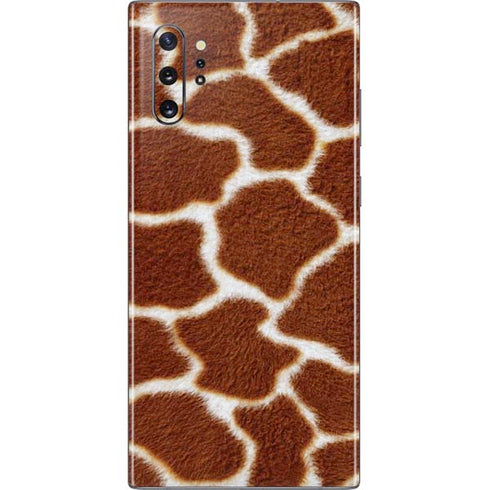 Giraffe Animal Print Galaxy Note 10 Plus Skin