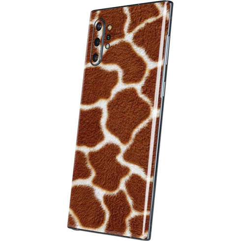Giraffe Animal Print Galaxy Note 10 Plus Skin