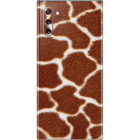 Giraffe Animal Print Galaxy Note 10 Skin