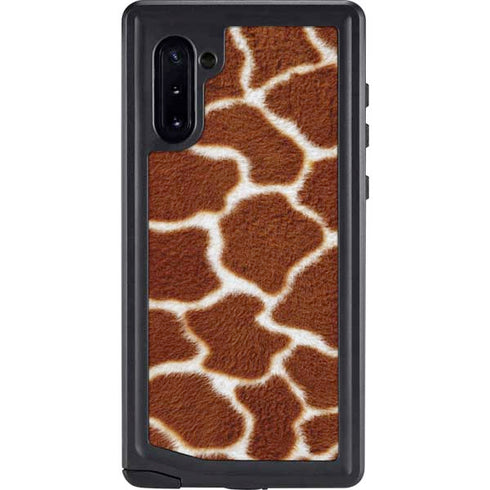 Giraffe Animal Print Galaxy Note 10 Waterproof Case