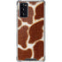Giraffe Animal Print Galaxy Note20 5G Clear Case