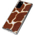 Giraffe Animal Print Galaxy Note20 5G Clear Case