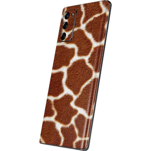 Giraffe Animal Print Galaxy Note20 5G Skin