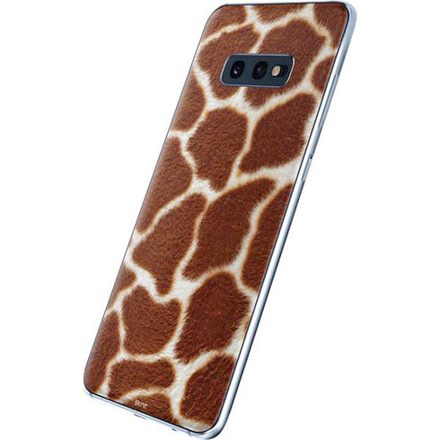 Giraffe Animal Print Galaxy S10e Skin