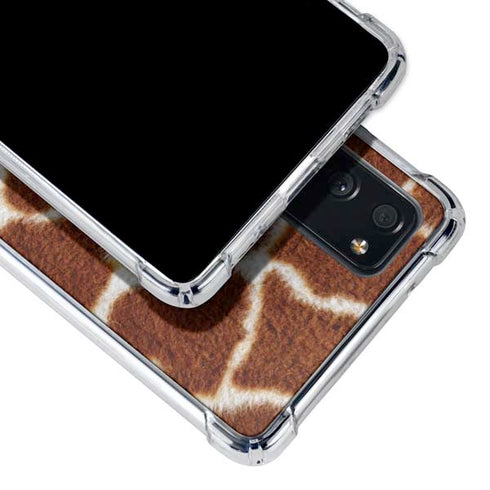Giraffe Animal Print Galaxy S20 FE Clear Case