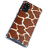 Giraffe Animal Print Galaxy S20 FE Clear Case