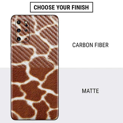Giraffe Animal Print Galaxy S20 Plus Skin