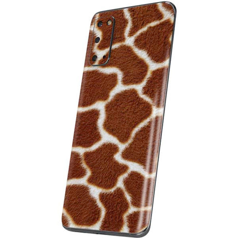 Giraffe Animal Print Galaxy S20 Skin