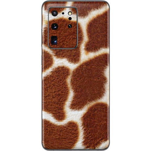 Giraffe Animal Print Galaxy S20 Ultra 5G Skin