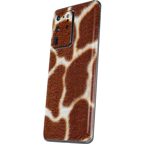 Giraffe Animal Print Galaxy S20 Ultra 5G Skin