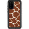 Giraffe Animal Print Galaxy S20 Waterproof Case