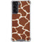 Giraffe Animal Print Galaxy S21 5G Clear Case