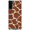 Giraffe Animal Print Galaxy S21 FE Clear Case