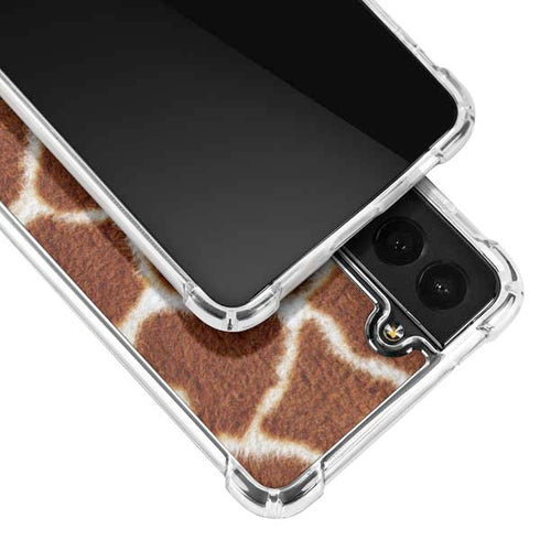 Giraffe Animal Print Galaxy S21 FE Clear Case